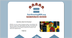 Desktop Screenshot of fairhousingmn.org